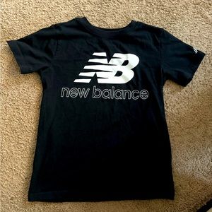 Boys Black Size 12 New Balance Shirt